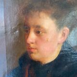 Portrait de femme fin XIXE siècle