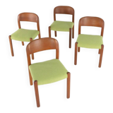 Set van 4 Deense stoelen 'Harte Skov