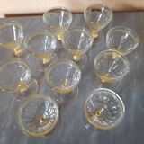Art Deco wine glasses