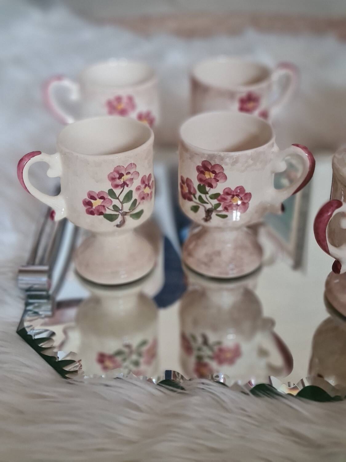 Artisanal ceramic coffee service