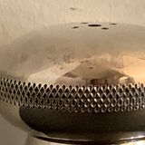 Salt and pepper mushrooms in silver metal Pavilion Christofle