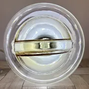 Très grande suspension vintage italienne Space Age