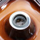 Vintage Set of 6 German ceramic wall lamps with head mirror lamp, 1960