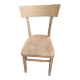 Luterma style air-gummed solid wood bistro chair
