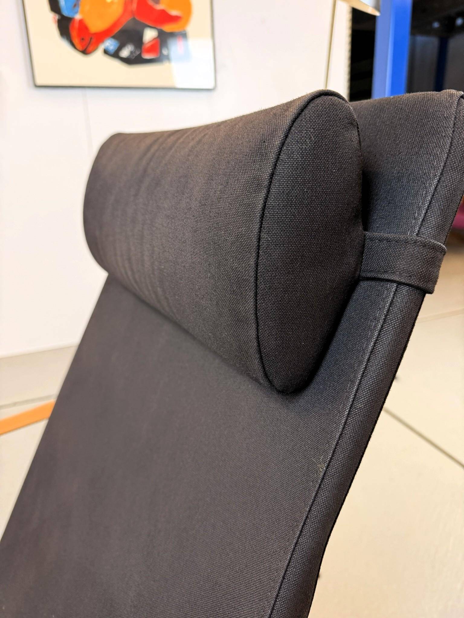 Leather and Steel Lounge Chair "Cité" by Jean Prouvé for Vitra, 2002