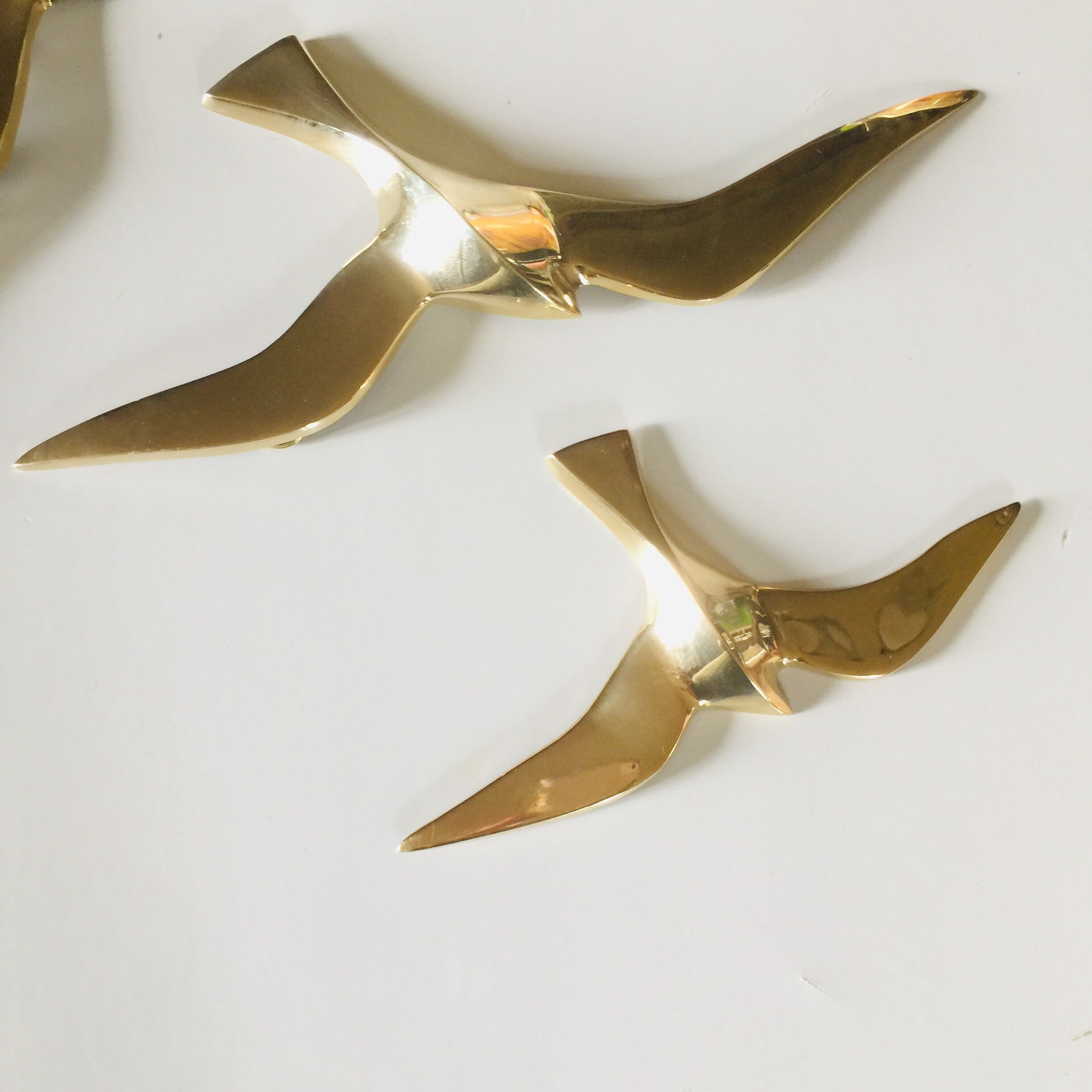 brass seagulls, trio