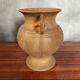 Antique vase with handles rhodes france ceramic beige vintage