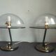 Lampes de table en verre Murano vintage