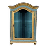 Small Showcase in Painted and Gilded Wood, Louis XV Style – Early 19th Century