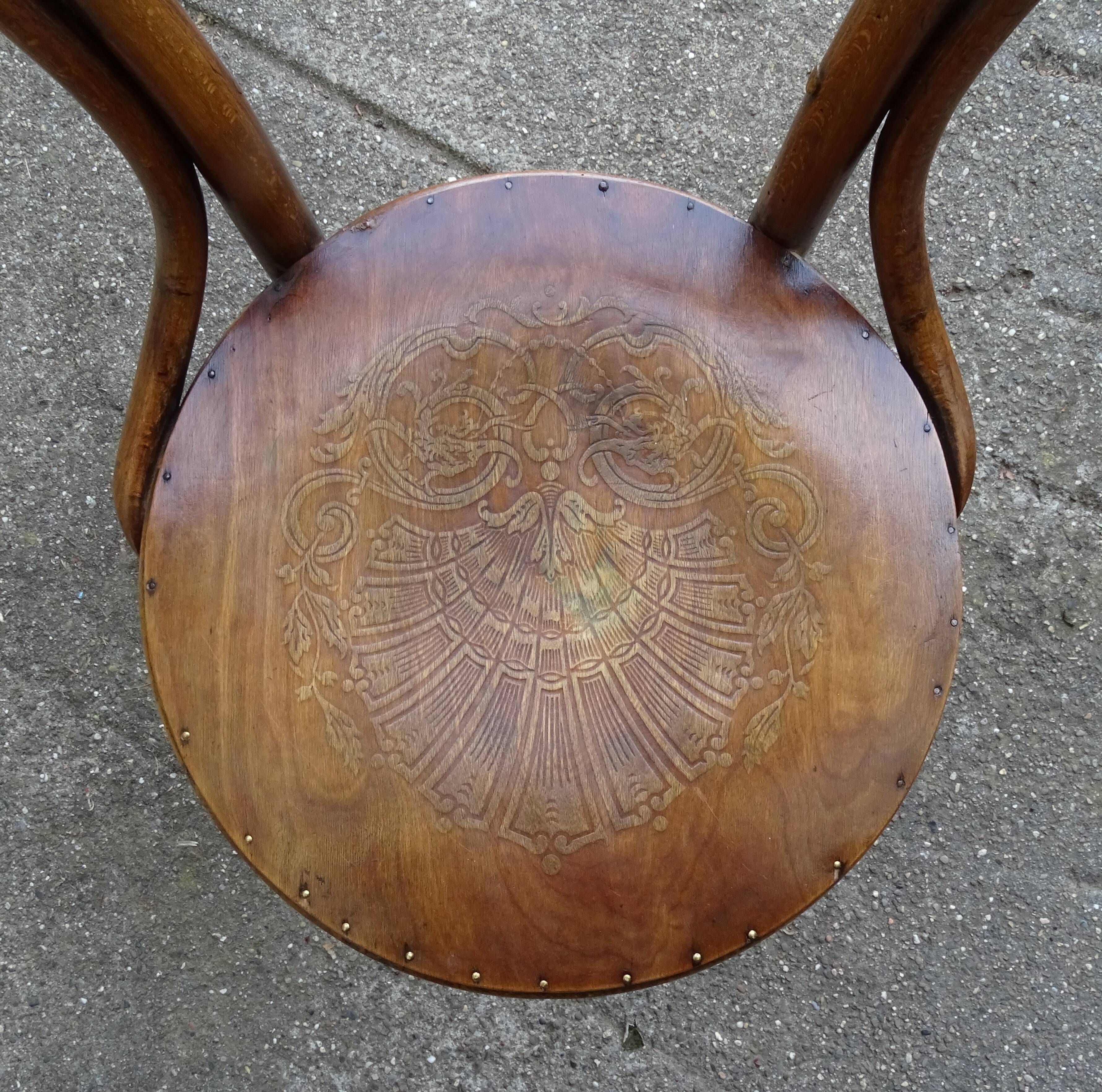 Set of 4 chairs bistro