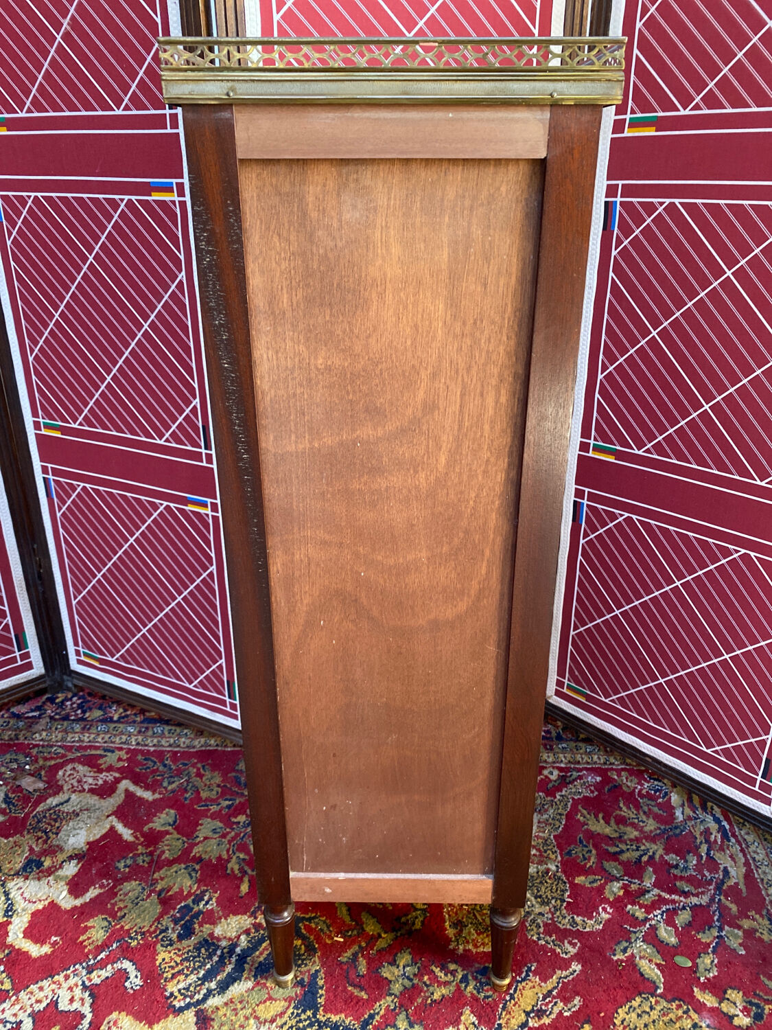 Mahogany chiffonier Louis XVI style