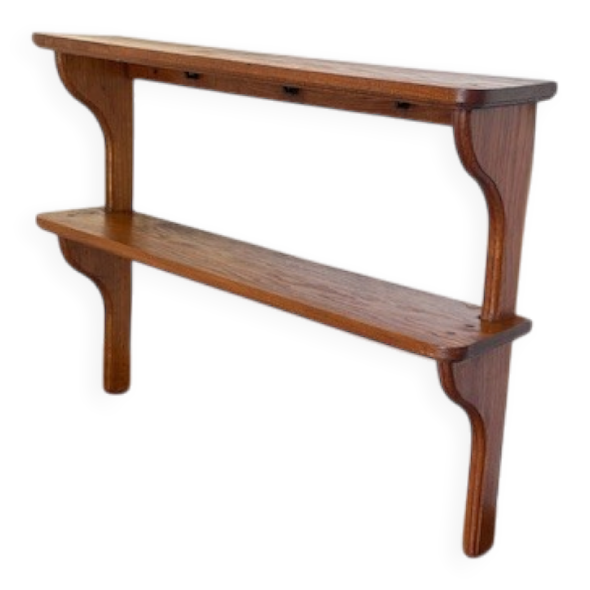 VINTAGE Solid Oak SHELF