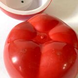 Vintage red tomato ice bucket