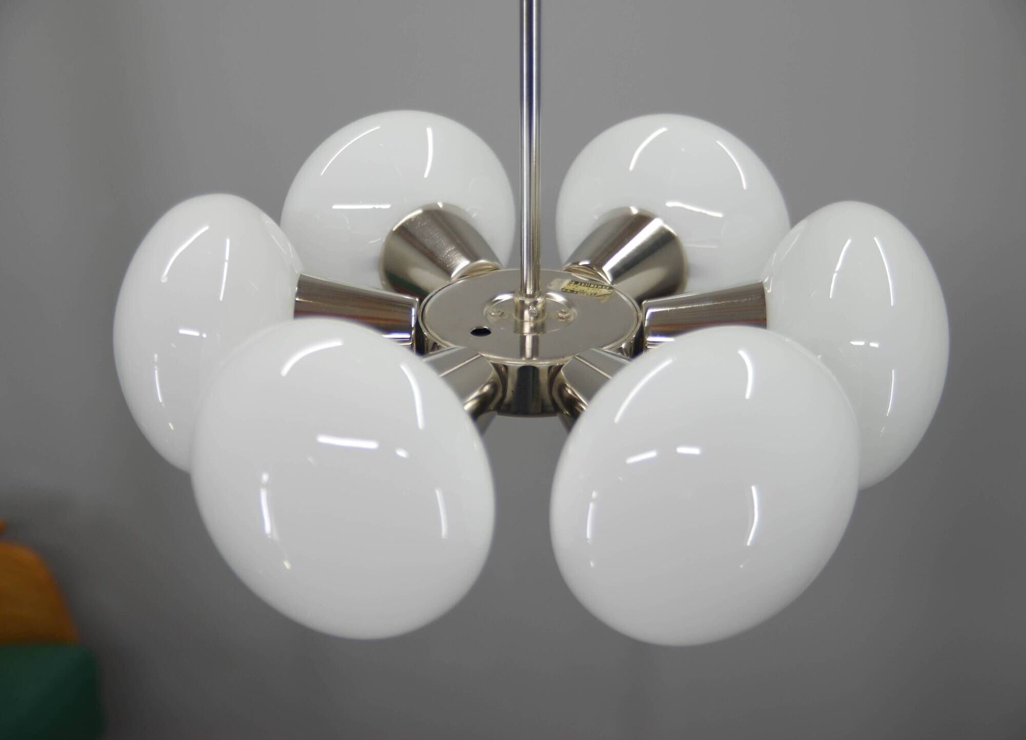 Mid-Century Sputnik Chandelier by Kamenický Šenov, Czechoslovakia, 1960s