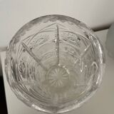 Cut crystal vase