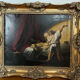 Oil on canvas: Reproduction of Fragonard - The lock