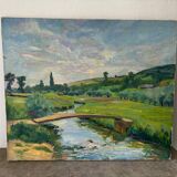 Landscape signed Lacas