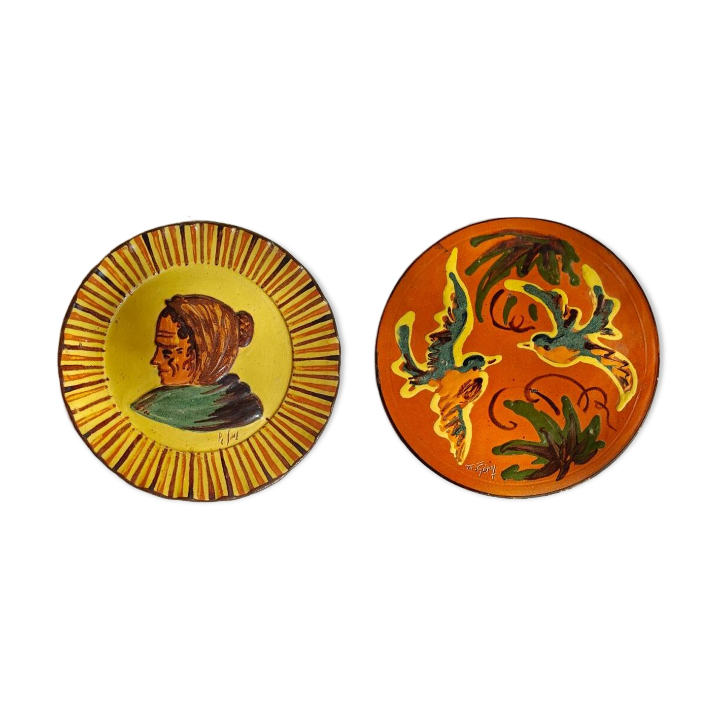 Decorative Provençal plates