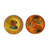 Decorative Provençal plates