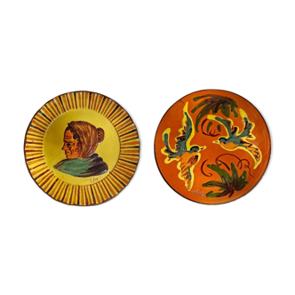 Decorative Provençal plates