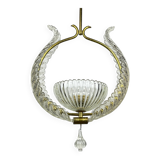 Murano chandelier by Ercole Barovier Barovier & Toso, Italy, 1930s