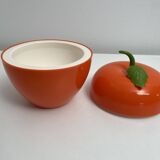 Vintage apple-shaped ice cube bucket