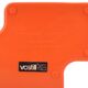 Vastill planter in orange plastic by Michael McCann