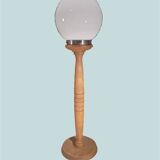 Lampe globe opaline