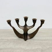 Brutalist candle holder by Horst Dalbeck, 1970s, Germany