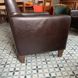 Paire de fauteuils club