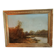 Émile Godchaux (attributed) – Important river landscape, oil on canvas, c.