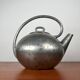 Modern mid-century decorative teapot in pewter by Skurdal Pewter, 1960s.