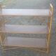 Rattan shelf