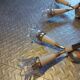 Pair of Lunel brass wall lamps
