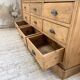 Pine craft cabinet with drawers