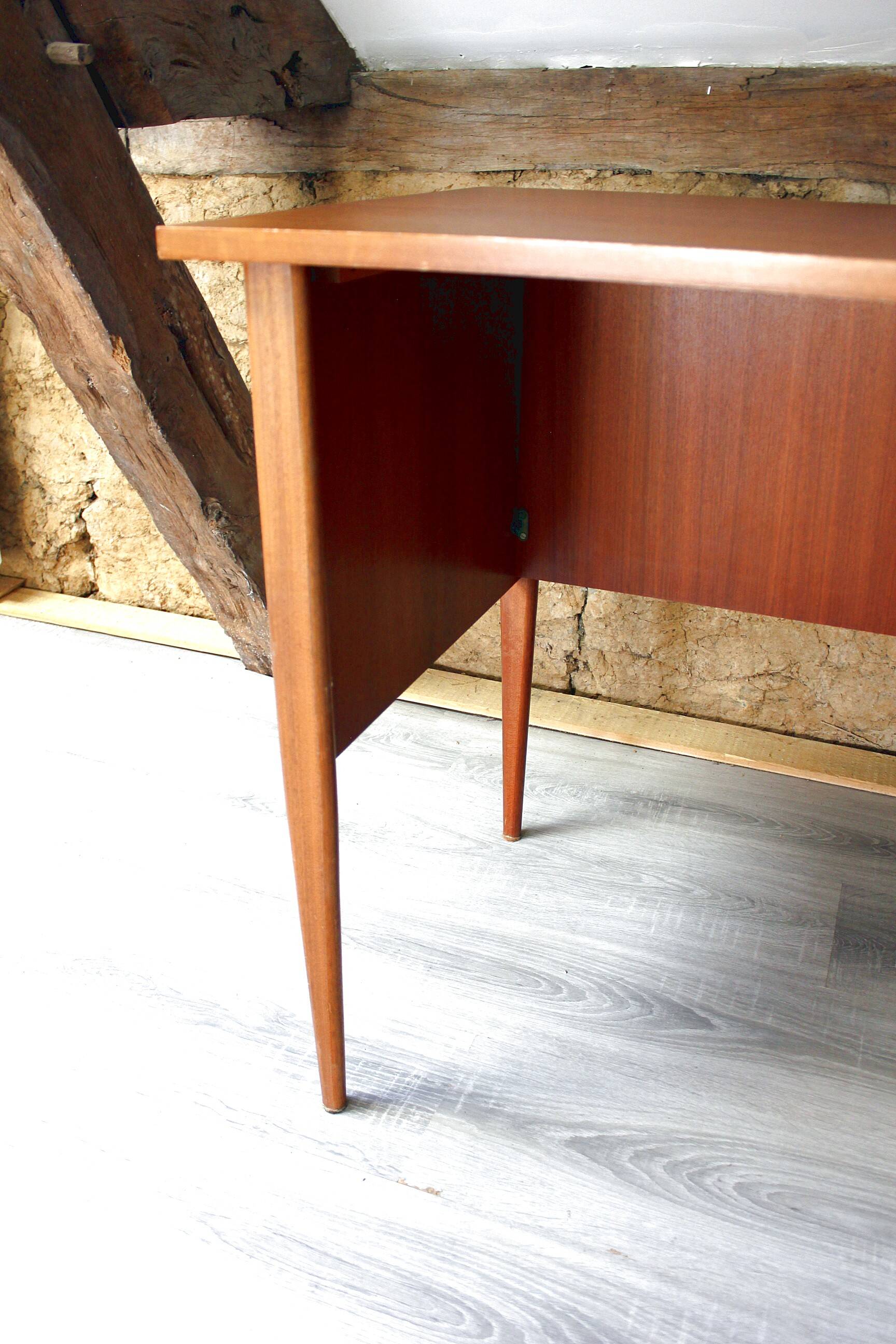 Vintage Scandinavian desk from the 1960s.