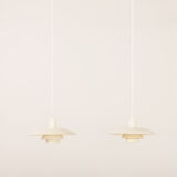 PH 4/3 vintage pendant lamp Poul Henningsen, set of 2, Louis Poulsen, Denmark, 1970s