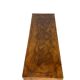 Italian burl walnut art deco console table, 1930s.