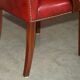 Vintage Gainsborough Chesterfield leather armchairs