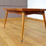 Vintage Mahogany Table French Work 1960