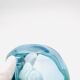 Flavio Poli Seguso Sommerso Emerald Green Blue Vintage 60s Ashtray