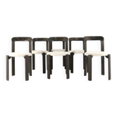 Ensemble de 6 chaises Bruno Rey pour Kusch & Co modèle 3300 - nouveau revêtement.