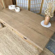Table basse en chêne 
