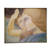 Portrait of two women