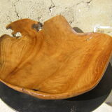 Plat en bois d'olivier