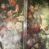 Vintage blown glass soliflore vase dimension: height -13cm- L-13xPr13cm-