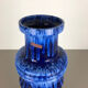 Large Pottery super Fat Lava Multi-Color 266-53 Vase Scheurich WGP, 1970s