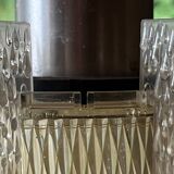 Suspension in plexi and stainless steel from the 70s