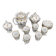Limoges porcelain tea/coffee service – Maison Giraud, gold decoration – X