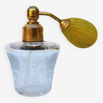 Vintage baccarat crystal perfume spray